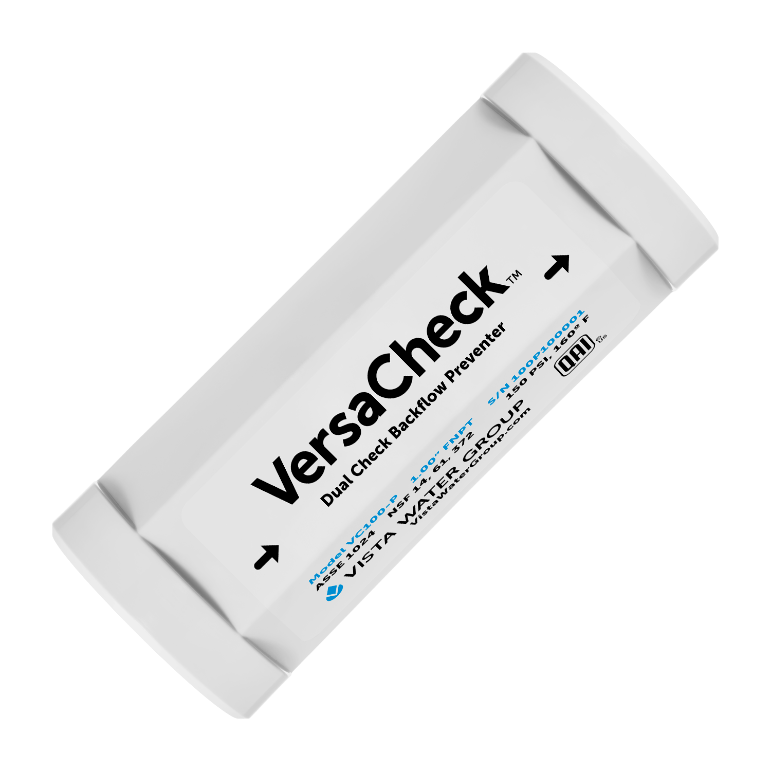 VersaCheck Dual Check Backflow Preventers - VC100-P